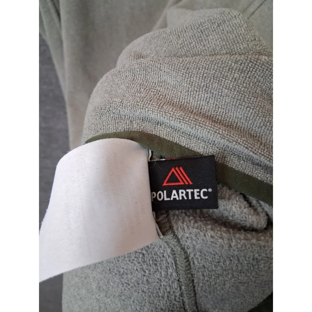 Arcteryx Mens Jacket L Green Fleece 1/4 Zip Covert Gorpcore Technical Outdoor